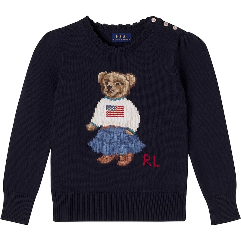 Polo Ralph Lauren Kids Polo Bear cotton sweater