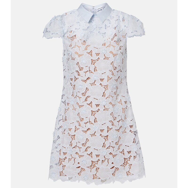 Self-Portrait Lace minidress