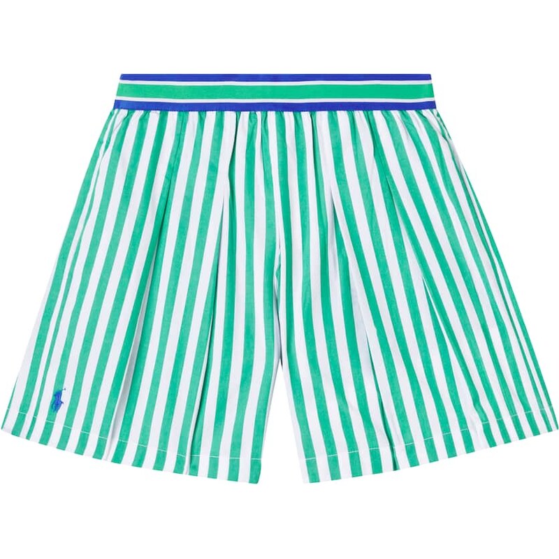 Polo Ralph Lauren Kids Striped cotton shorts