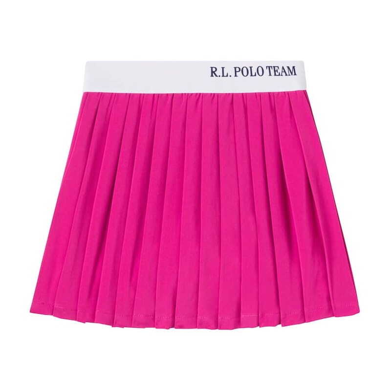 Polo Ralph Lauren Kids Logo pleated skirt