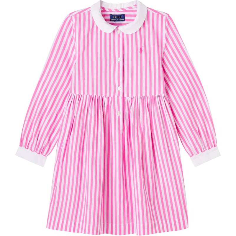 Polo Ralph Lauren Kids Striped cotton dress