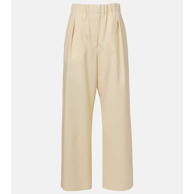 Jil Sander Wool wide-leg pants