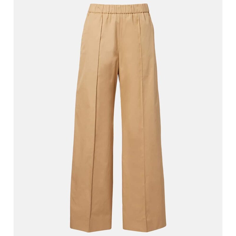Jil Sander Cotton drill wide-leg pants