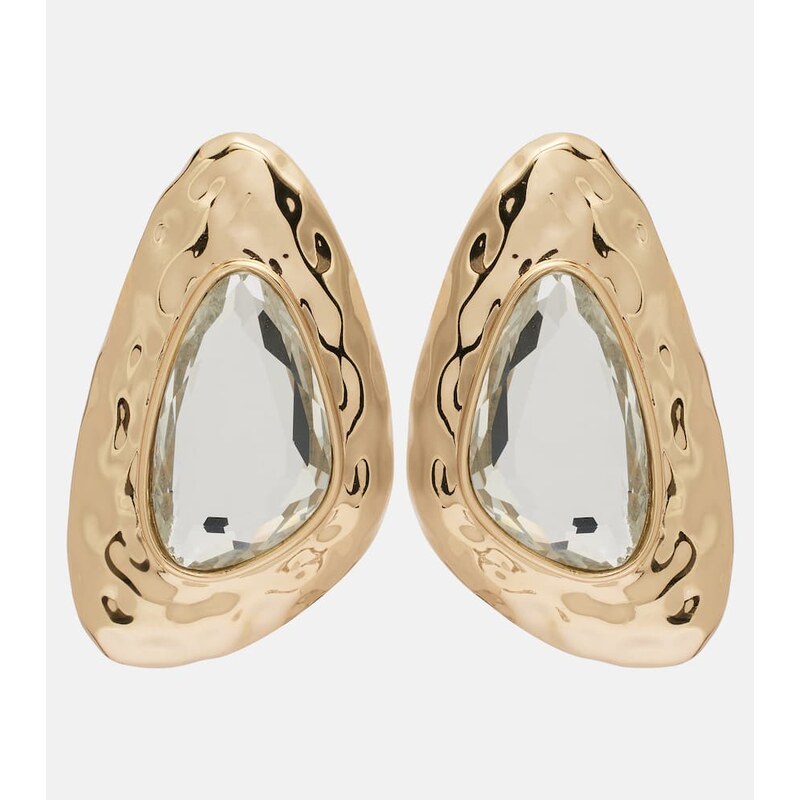 Self-Portrait Crystal-embellished earrings