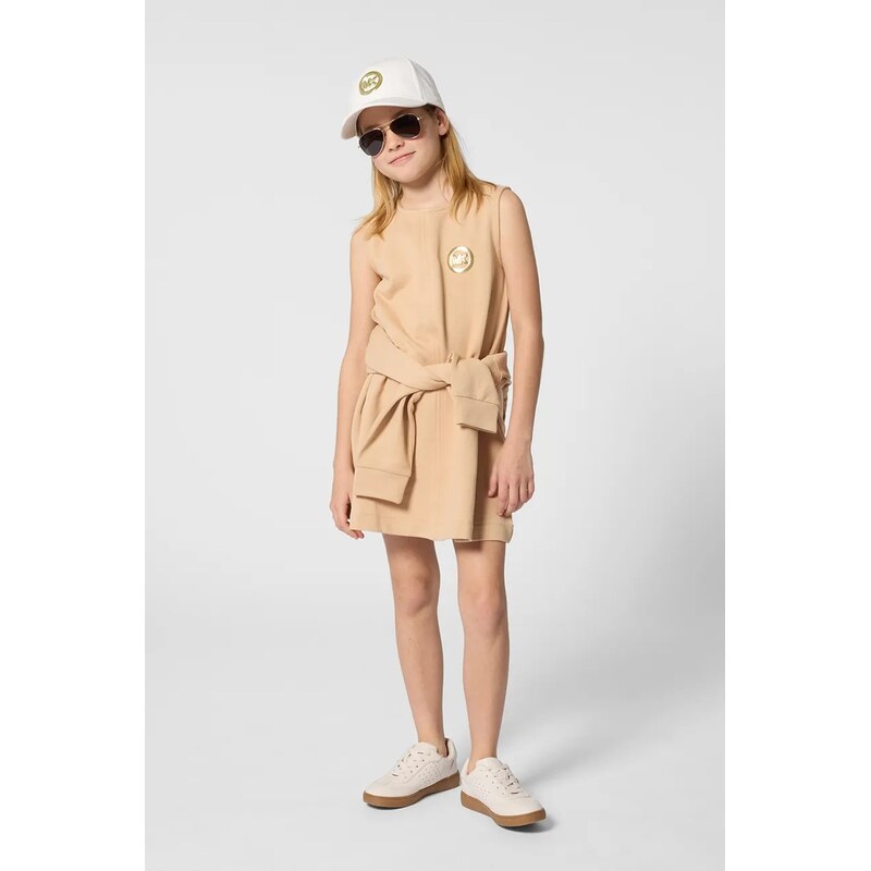 Michael Kors Dětské bavlněné šaty Michael Kors