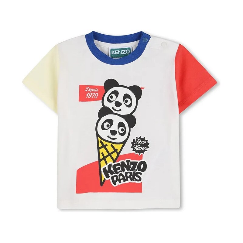 Kenzo Kids Dětské bavlněné tričko Kenzo Kids