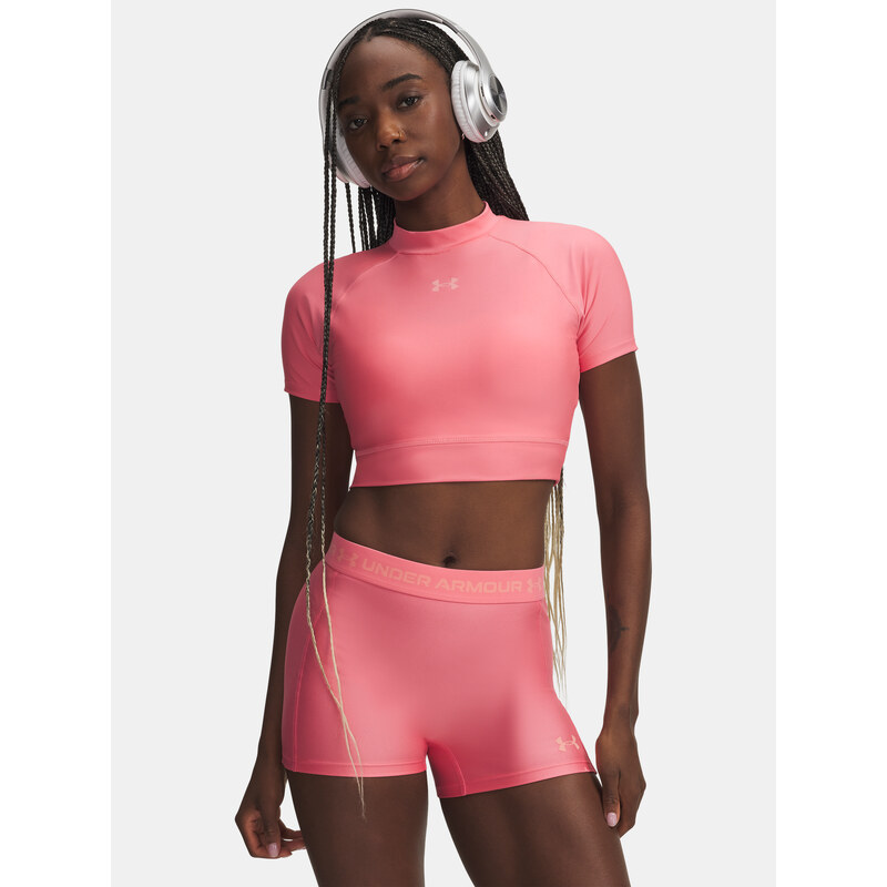 Under Armour HeatGear Crop SS tričko