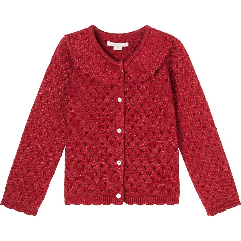 Konges Slojd Konges SlÃ¸jd Cotton-blend lamÃ cardigan