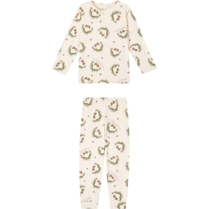 Konges Sløjd Printed cotton-blend jersey pajamas