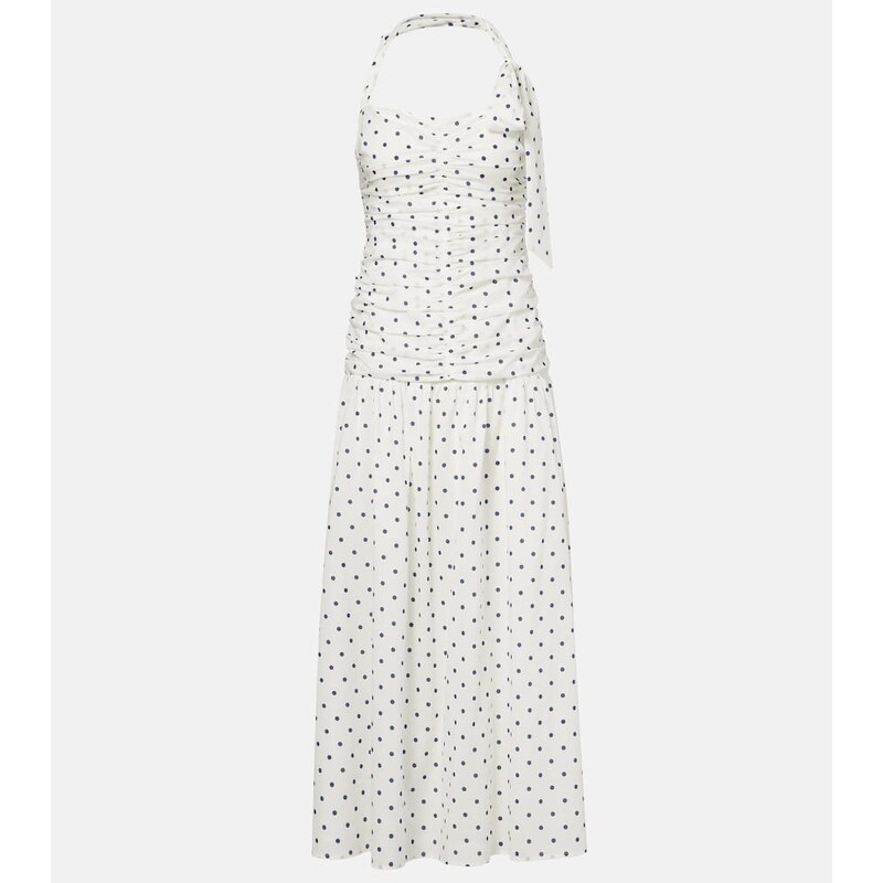 Posse Edie polka-dot maxi dress