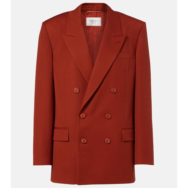 Saint Laurent Wool gabardine blazer