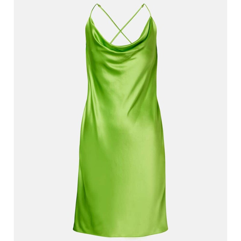 Saint Laurent Silk satin slip dress