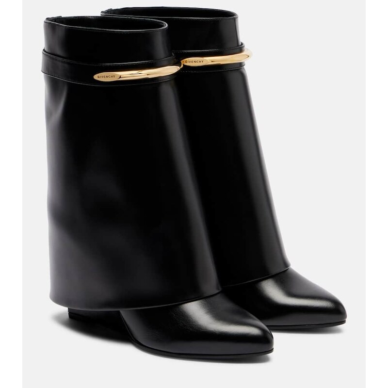Dámské mid-calf kozačky Givenchy Shark 95 v černé barvě