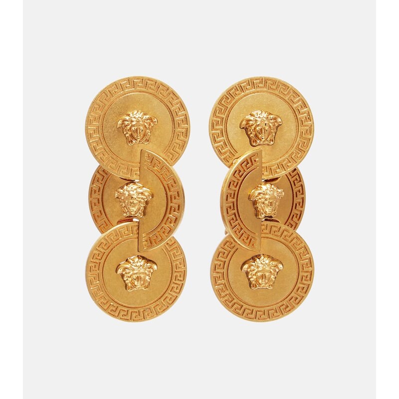 Versace Tribute Medusa drop earrings