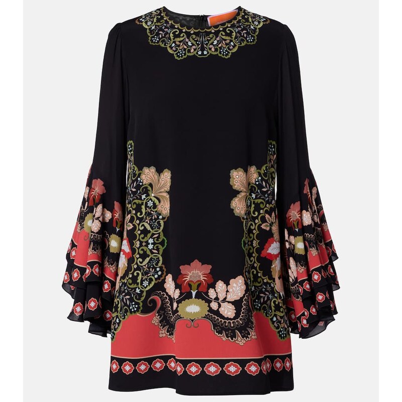 La DoubleJ Friday printed crÃªpe minidress