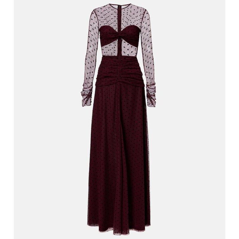 Rebecca Vallance Barbera point desprit tulle gown