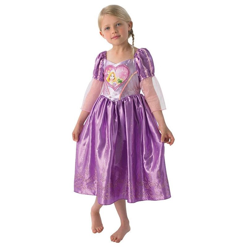 Rubies Rapunzel Loveheart - dětský kostým - LD 7 - 8 roků