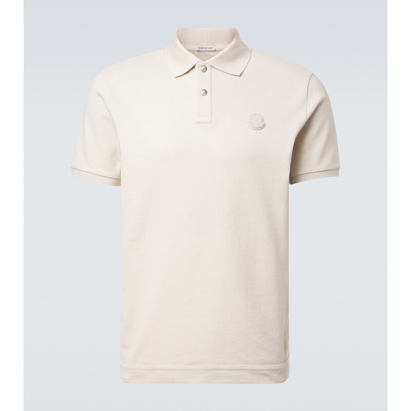 Moncler Logo cotton polo shirt