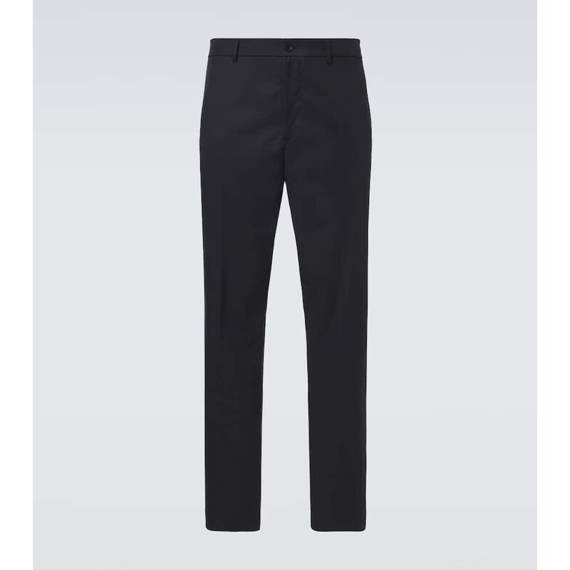 Moncler Cotton-blend straight pants