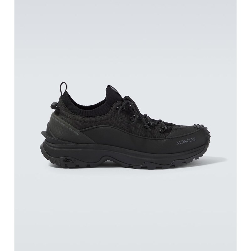 Moncler Trailgrip Lite3 tenisky v barvě černá/Grizzly