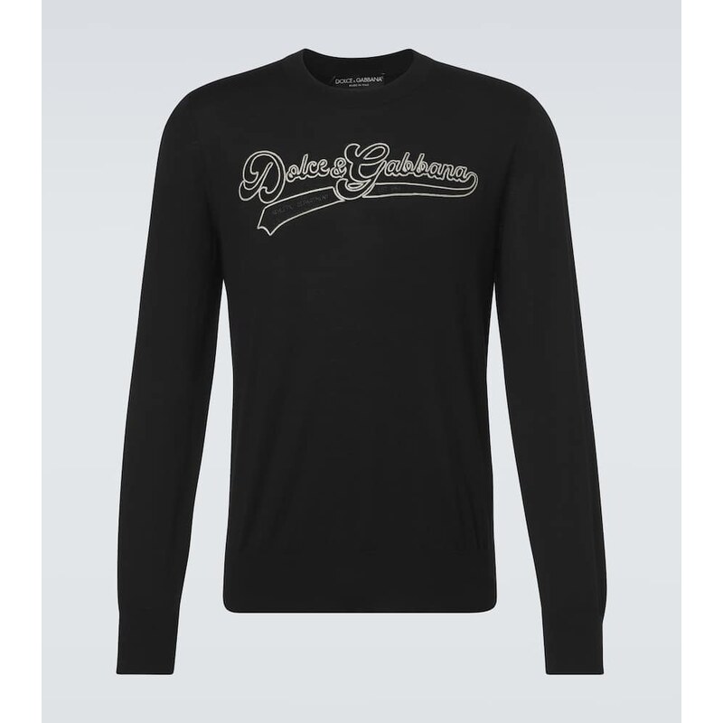 Dolce&Gabbana Logo virgin wool sweater