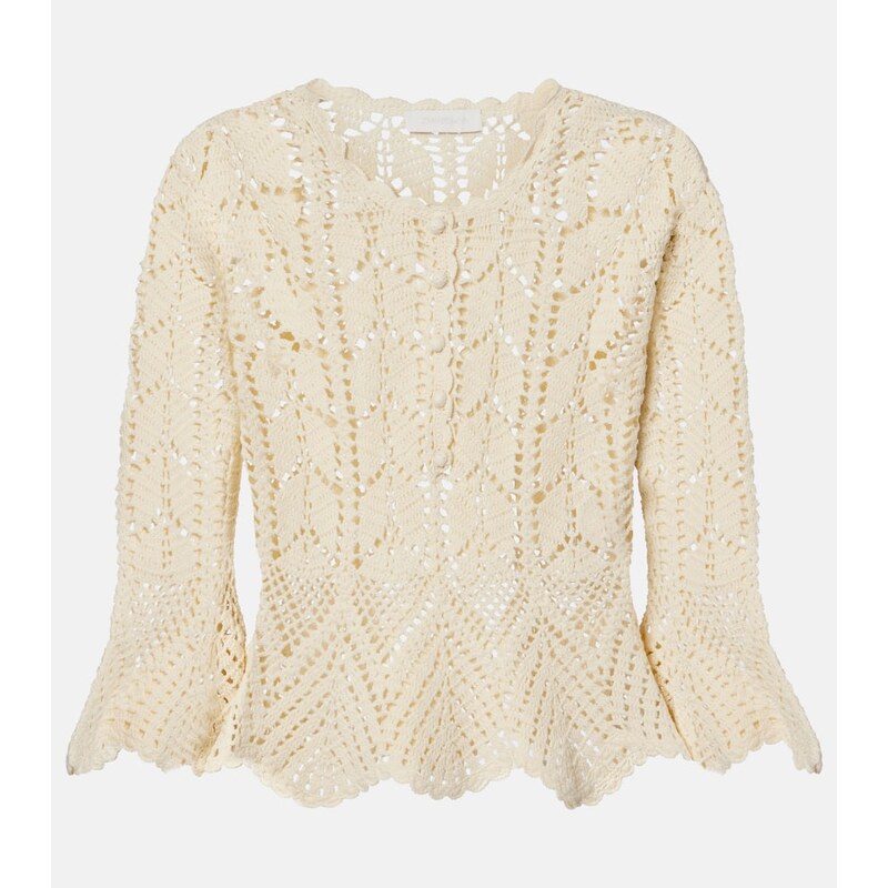 Zimmermann Crochet cotton top