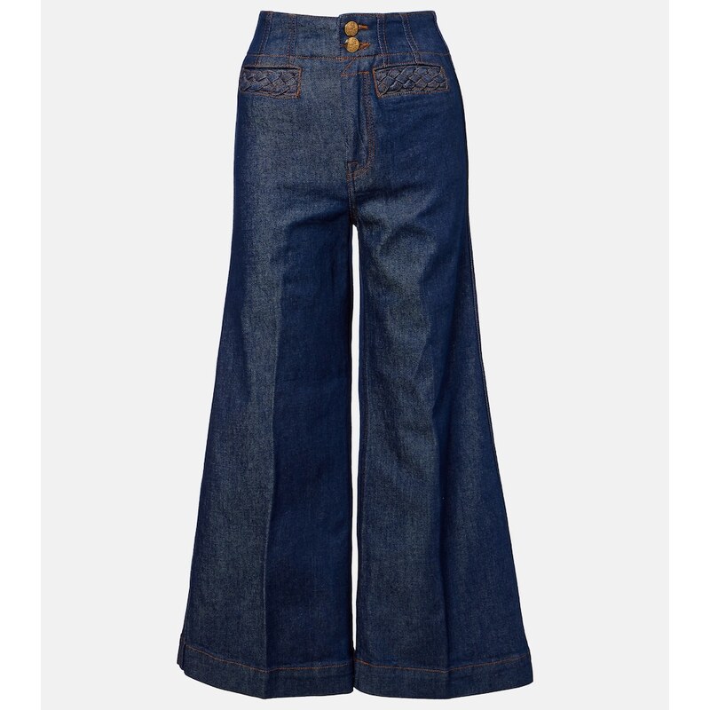 Zimmermann Awaken high-rise flared jeans