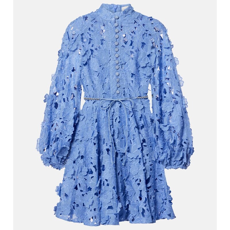 Zimmermann Patience floral cotton minidress