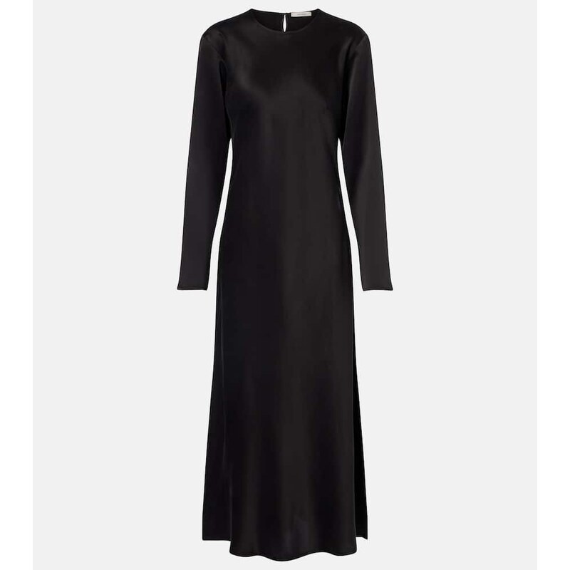 Asceno Salina silk charmeuse maxi dress