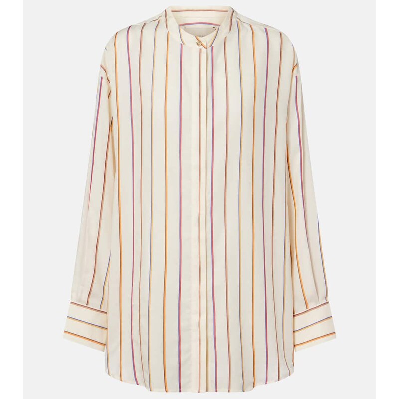 Asceno Ferrara striped shirt