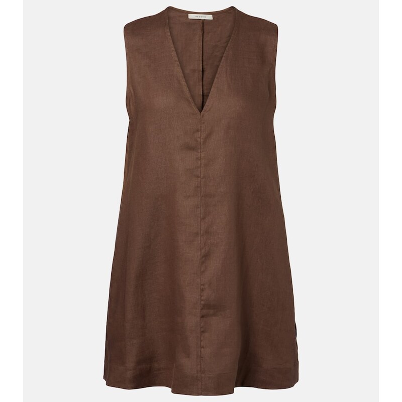Asceno Derya linen minidress