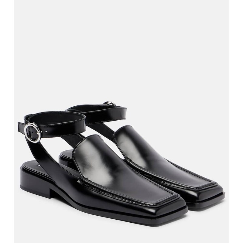 Dámské sandály Alaïa z černé kůže