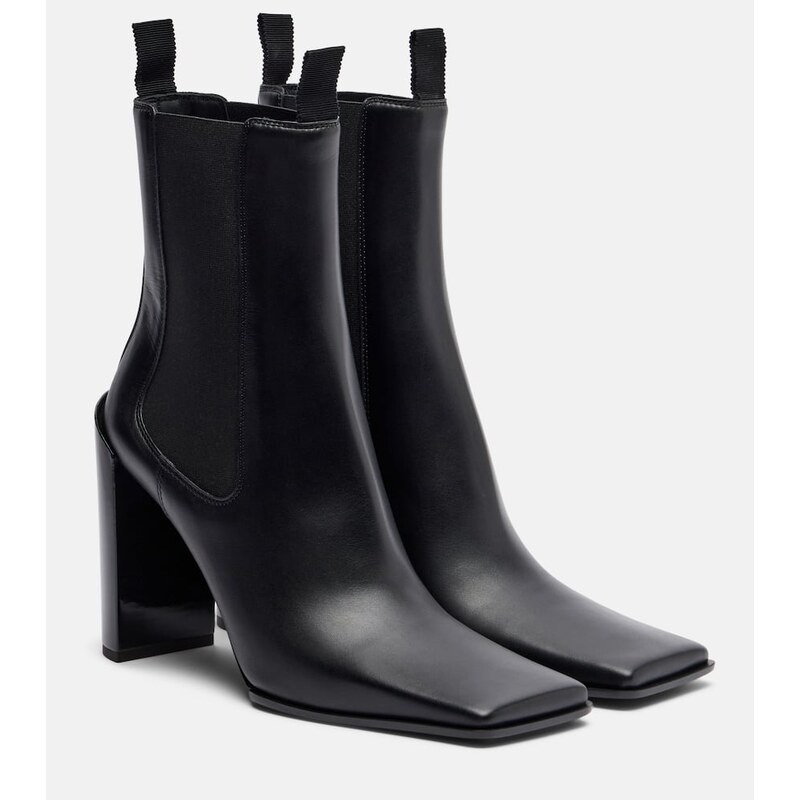 Alaia AlaÃ¯a 90 leather Chelsea boots