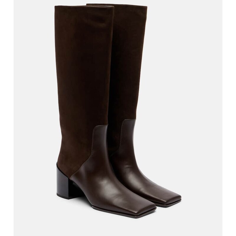 Alaia AlaÃ¯a 55 leather knee-high boots