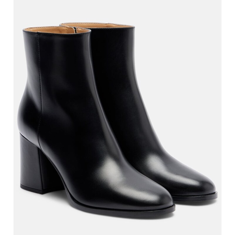 Valentino Garavani VLogo leather ankle boots