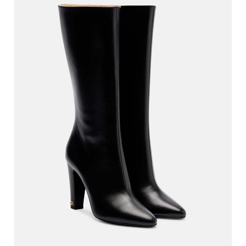 Valentino Garavani Hotty 100 leather knee-high boots
