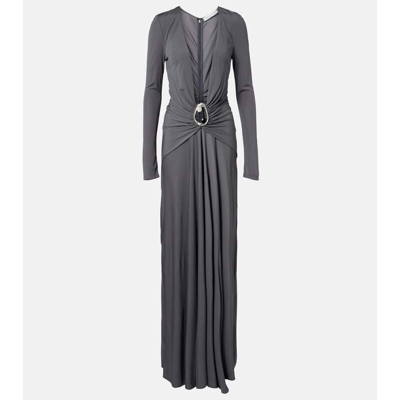 Christopher Esber Orica embellished jersey maxi dress
