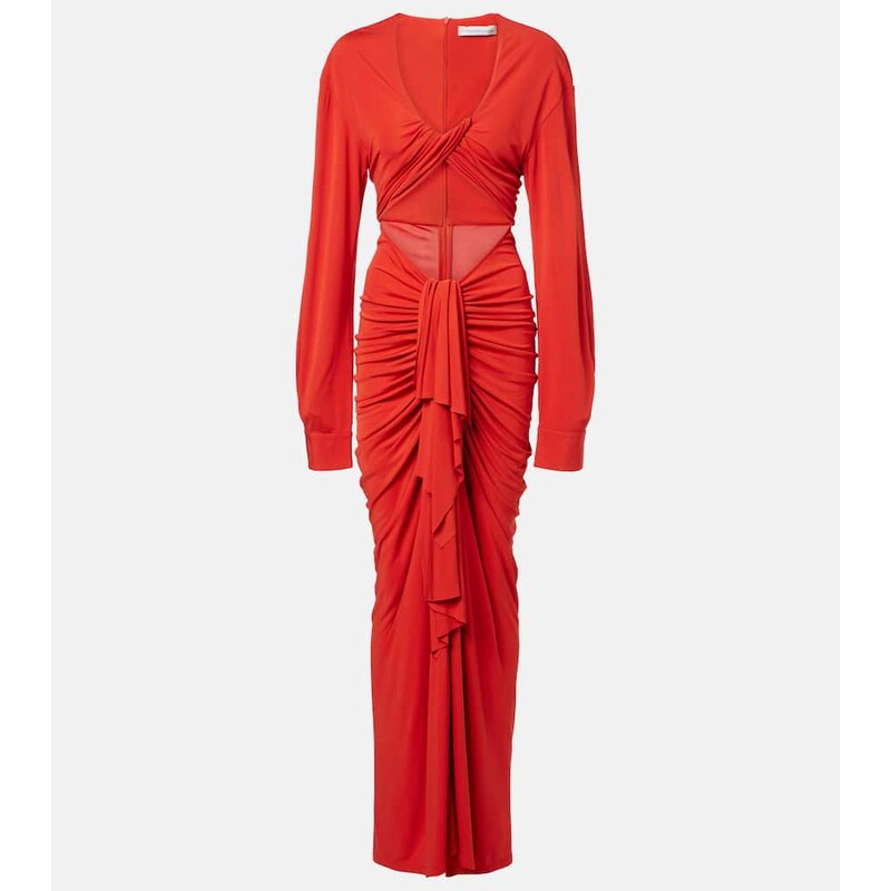 Christopher Esber Vivenda cutout gathered gown