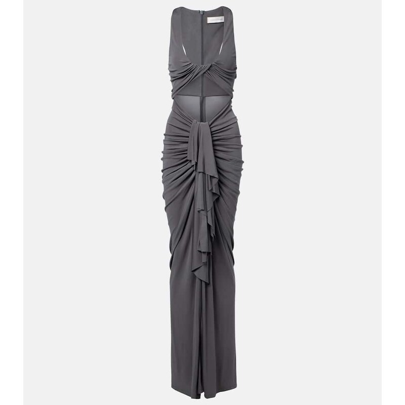 Christopher Esber Vivenda cutout gathered gown