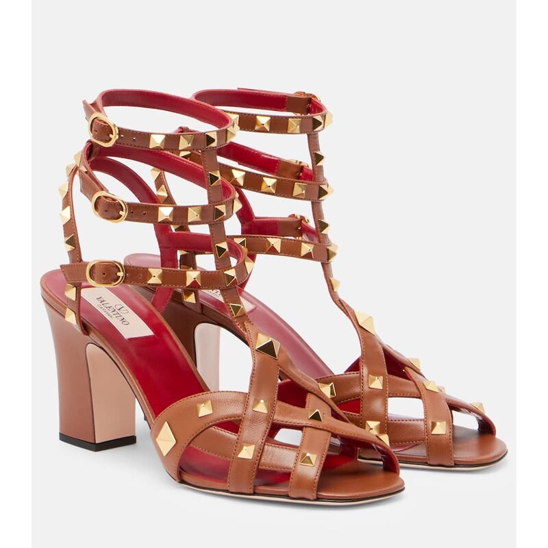 Valentino Garavani Studdy 80 leather sandals