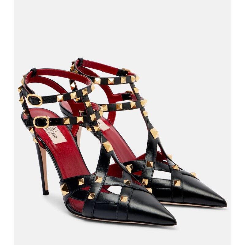 Valentino Garavani Studdy leather pumps