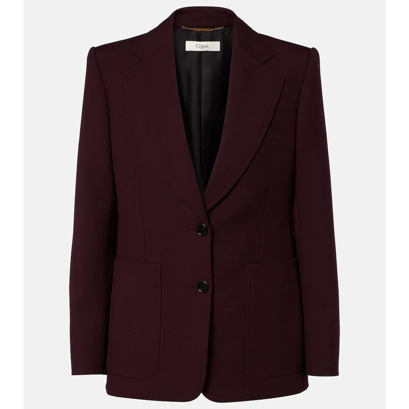 Chloé Wool gabardine blazer