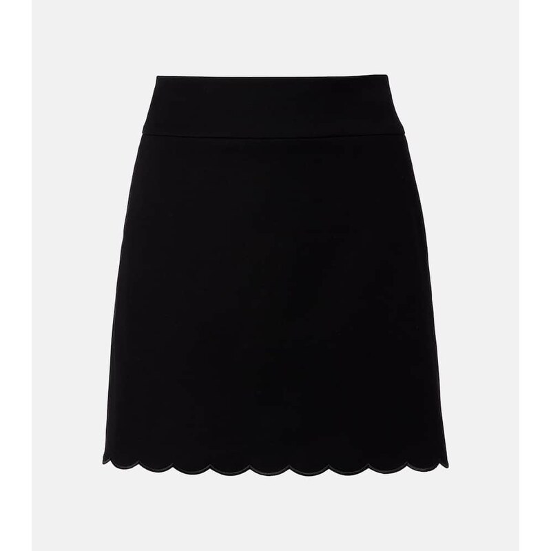 Chloe ChloÃ High-rise cotton miniskirt