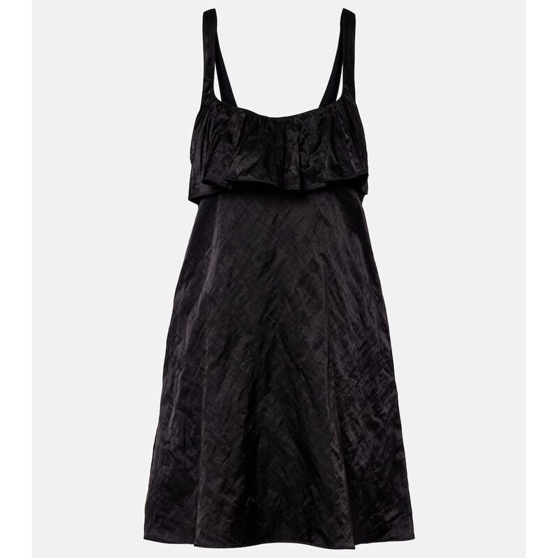Chloe ChloÃ Ruffled satin minidress