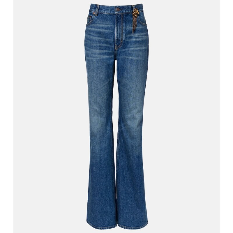 Chloe ChloÃ Embellished straight jeans