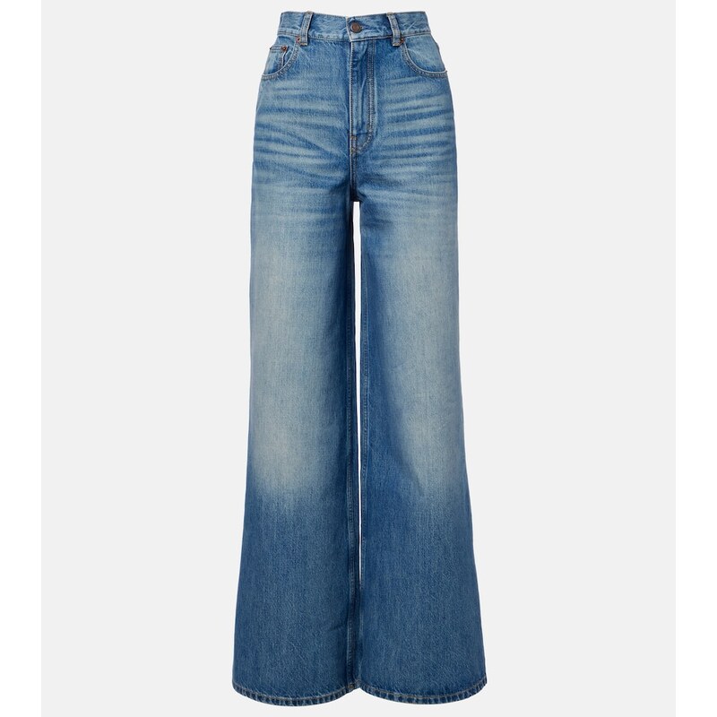Chloe ChloÃ High-rise wide-leg jeans