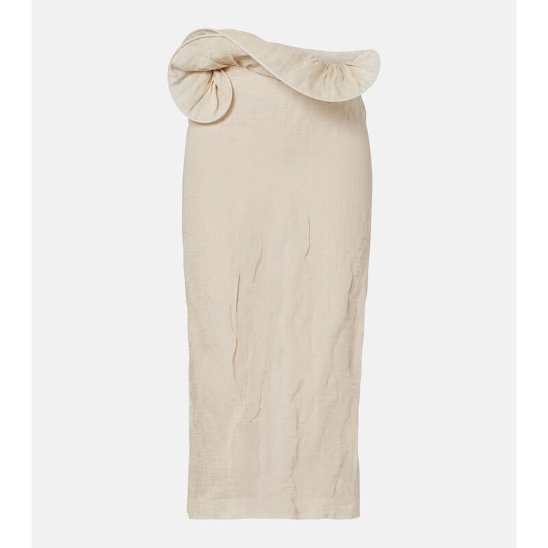 Magda Butrym Asymmetric midi skirt