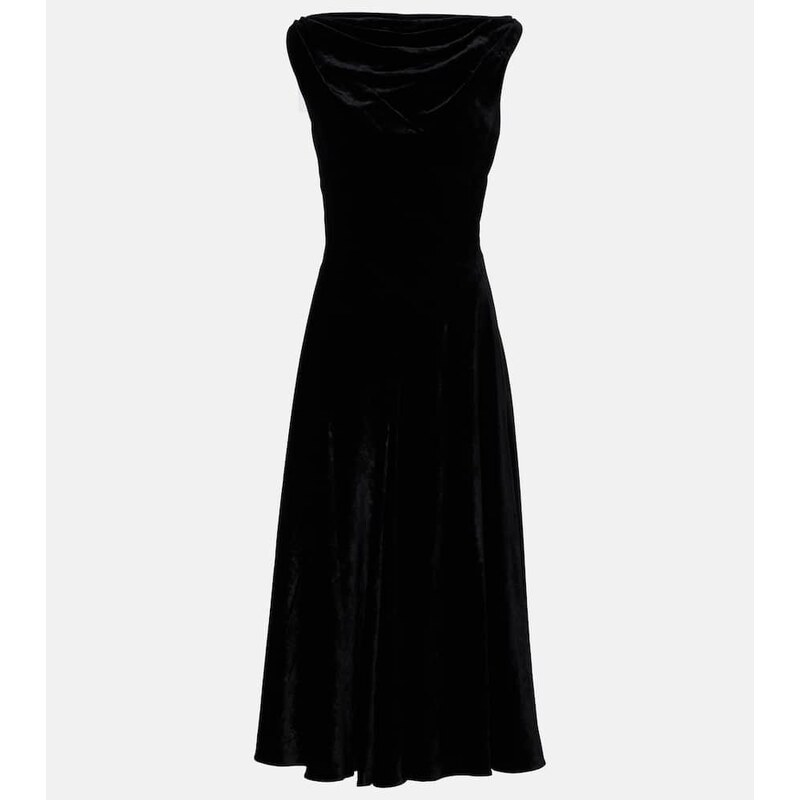 Altuzarra Drina satin midi dress