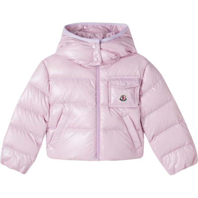 Dívčí bunda Moncler Enfant Andro v barvě růžové