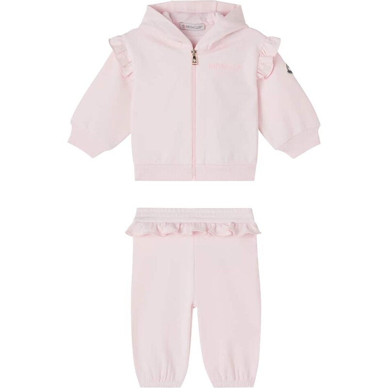 Moncler Enfant Baby fleece hoodie and sweatpants set